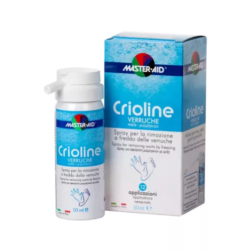 MASTER AID Crioline szemölcsirtó spray 50ml