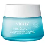Vichy Mineral 89 48H hidratáló mattító sorbet 50ml