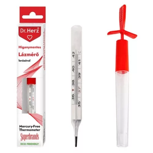 Dr. Herz Lázmérő higanymentes lerázóval