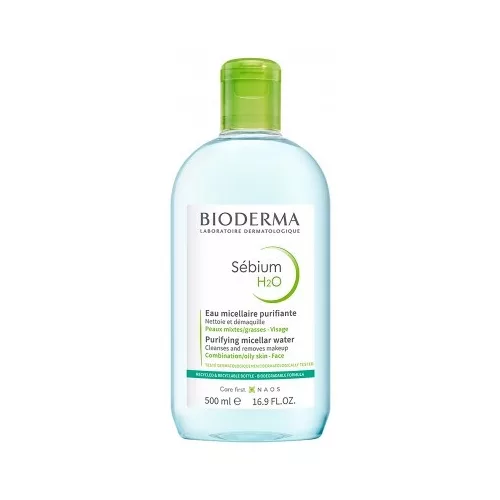 Sébium H2O arc és sminklemosó oldat BIODERMA 500ml