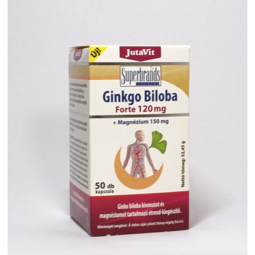 JutaVit Ginkgo Biloba Forte 120 mg + Mg 150 mg tab 50x