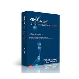 Flector 140 mg gyógyszeres tapasz +2 csőkötszer 10x