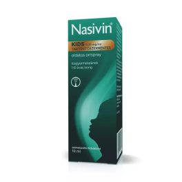 Nasivin Kids 0,25mg/ml Tart.szer ment.orrspray 1x10ml