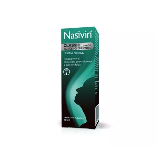 Nasivin Sanft 0,5mg/ml oldatos orrspray 1x10ml