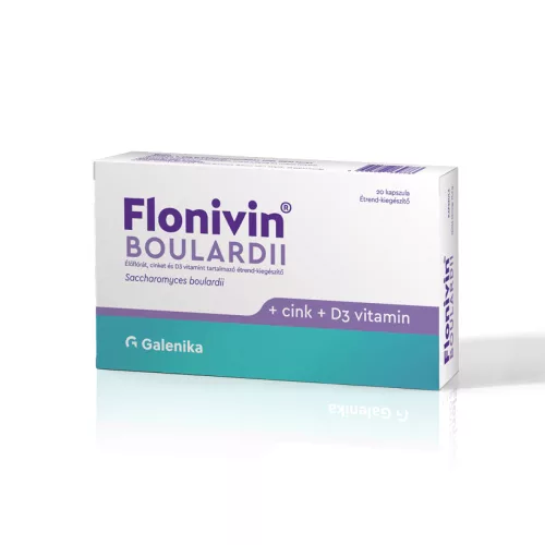 Flonivin Boulardii élőflóra Zn D3 vitamin kapszula 20x