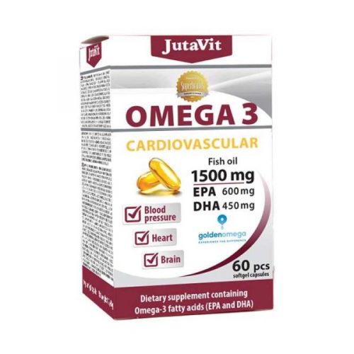 Jutavit Cardiovasc omega3 1500mg kapszula 60x