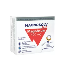 Magnosolv Sport 400 mg granulátum 20x
