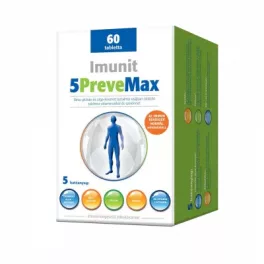 Imunit 5 PreveMax Bétaglükán szájban old. tabl. 60x