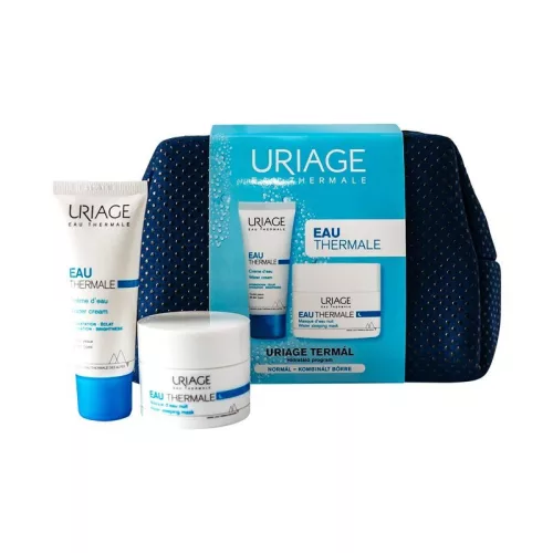 Uriage Termál hidratáló neszesszer 2025 száraz bőr 40ml+50ml