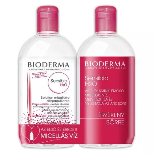 Sensibio H2O arclemosó micellás DUO BIODERMA 2x500ml