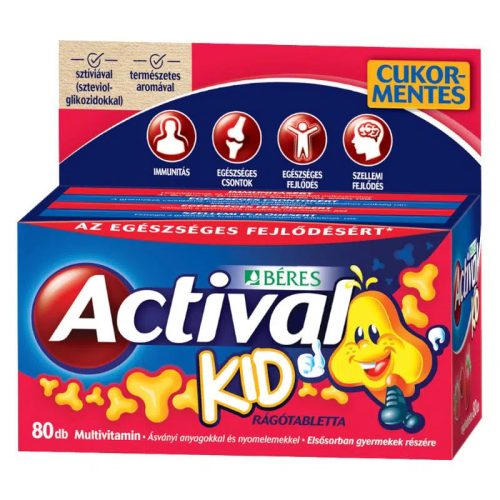 Actival Kid rágótabletta 60x+20x