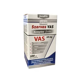 Jutavit Szerves Vas Komplex 18 mg Forte tabletta 100x