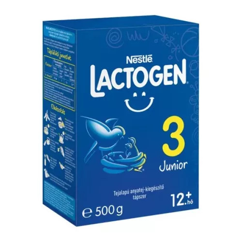 Lactogen Junior 3 tejalapú italpor 12hótól 500g