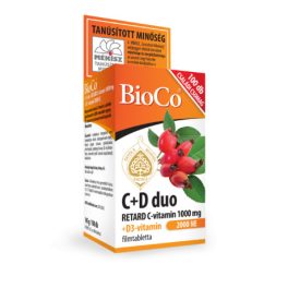 BioCo C+D3 DUO C-vit. 1000mg D3-vit. 2000NE ret. f 100x