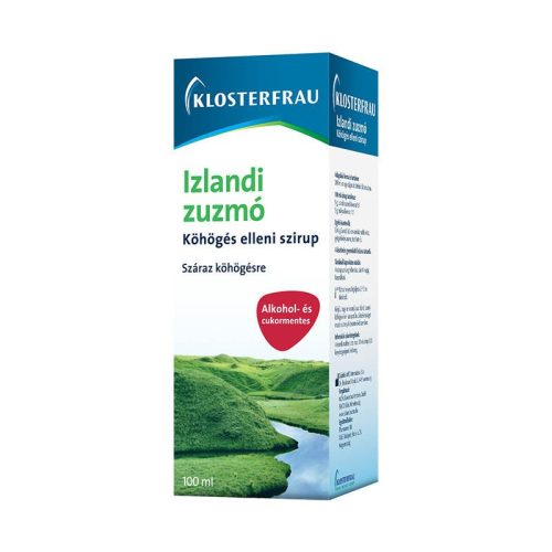 Klosterfrau Izlandi zuzmó szirup köhögés ellen 100ml