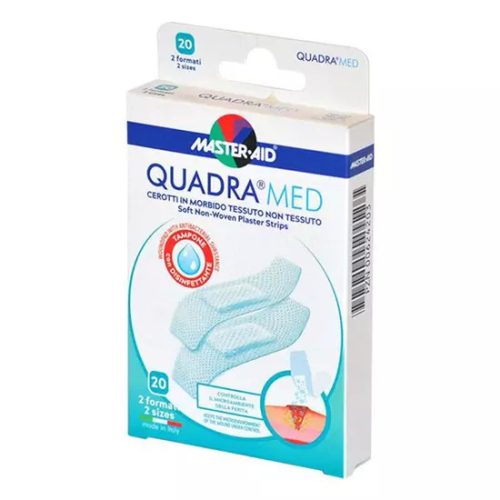 MASTER AID Quadra med Sensitiv sebtapasz 2 méret 20x