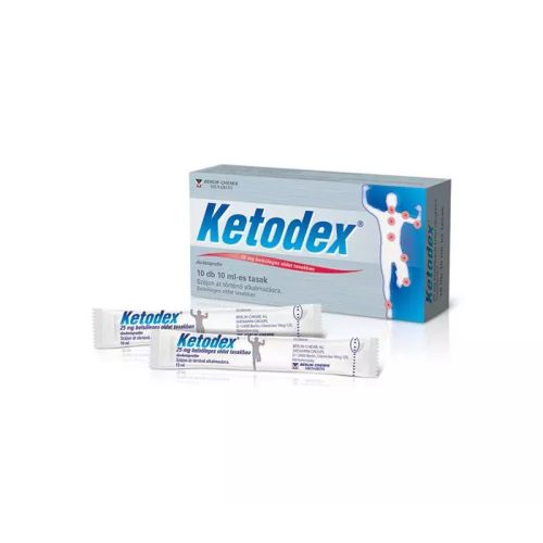 Ketodex 25 mg belsőleges oldat tasakban 10x