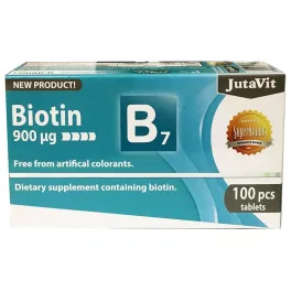 Jutavit biotin 900 mikrogramm tabletta 100x