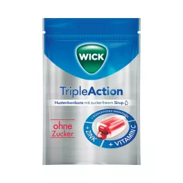 Wick Triple Action cukmentes torokcukor 72g