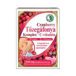 Cran Complex tőzegáfonya 620mg kapszula DR.CHEN 60x