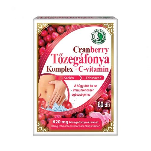 Cran Complex tőzegáfonya 620mg kapszula DR.CHEN 60x