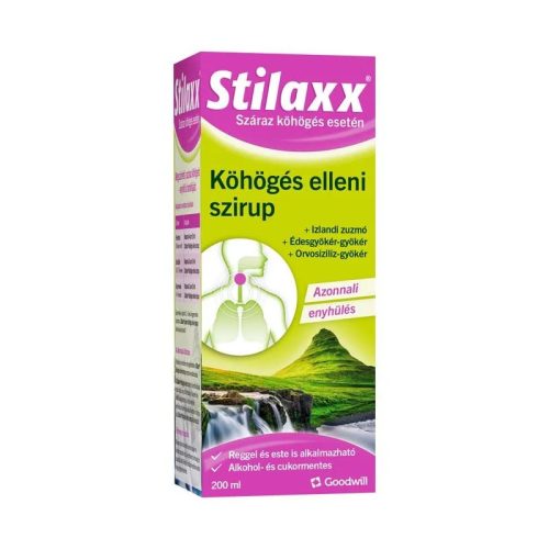 Stilaxx szirup köhögés ellen 200ml