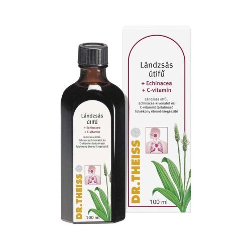 Dr.Theiss Lándzsás útifű Echinacea C-vit foly.étre 100ml