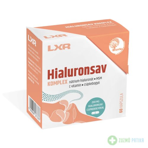 LXR Hialuronsav+MSM+C vitamin komplex kapszula 60x