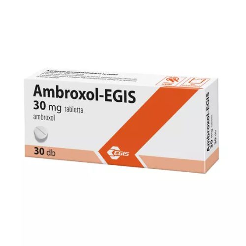 Ambroxol-EGIS 30 mg tabletta (r.:Halixol) 30x buborékcsomagolásban