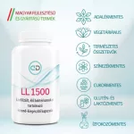 LL 1500 liofilizált élő baktériumokat tart. kapszu 30x