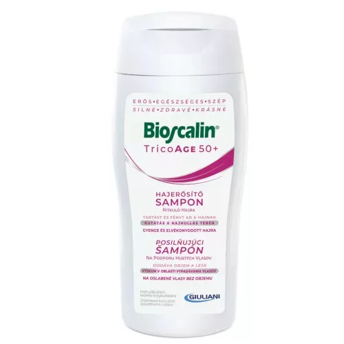 Bioscalin TricoAge 50+ sampon hajerősítő 200ml