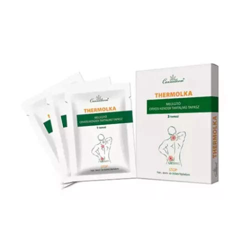Cannaderm Thermolka tapasz melegítő 3x