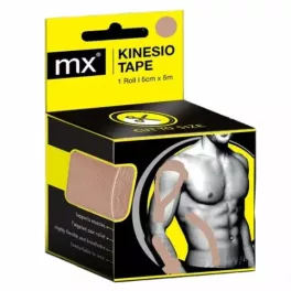 MX kineziológiai tapasz 5m x 5cm bézs 1x