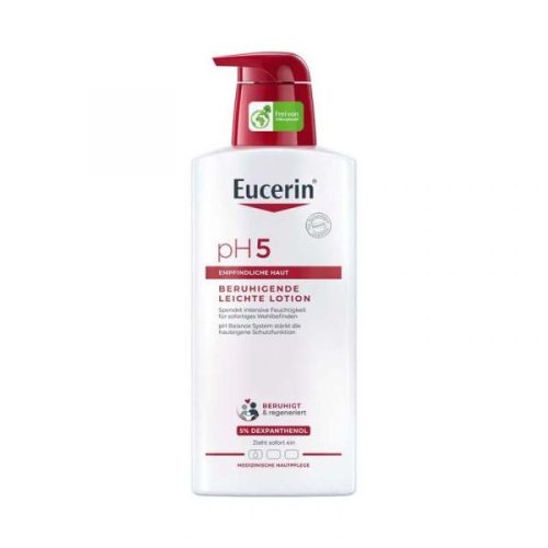 Eucerin pH5 testápoló könnyű hidratáló pumpás 400ml