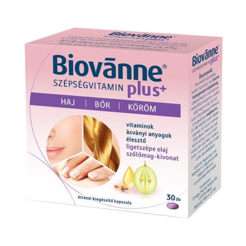 Biovanne Plus szépség vitamin kapszula 30x