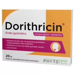Dorithricin szopogató tabletta Erdei gyümölcs 20x