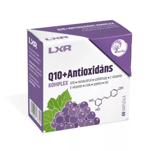 LXR Q10 + Antioxidáns Komplex kapszula 60x