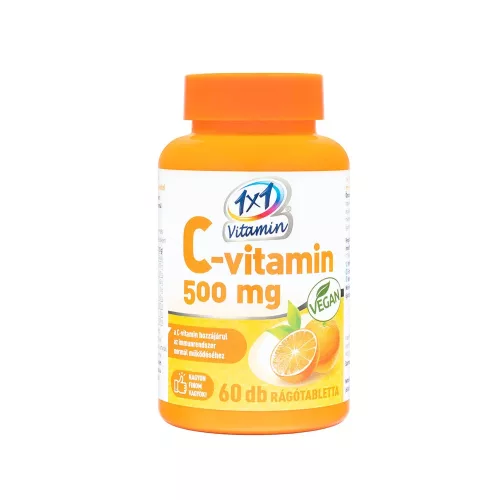 Ceres 1x1 Vitamin C-vitamin 500mg rágótabletta 60x