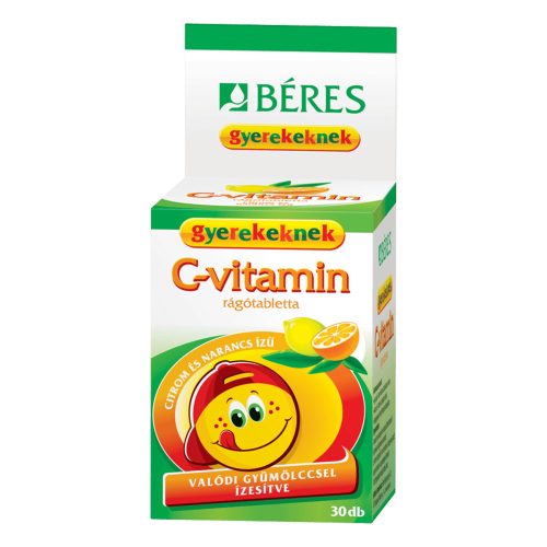 Béres Egészségtár C-vitamin rágótabletta gyerek 30x