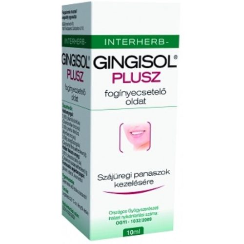 Gingisol Plusz fogínyecsetelő oldat INTERHERB 10ml