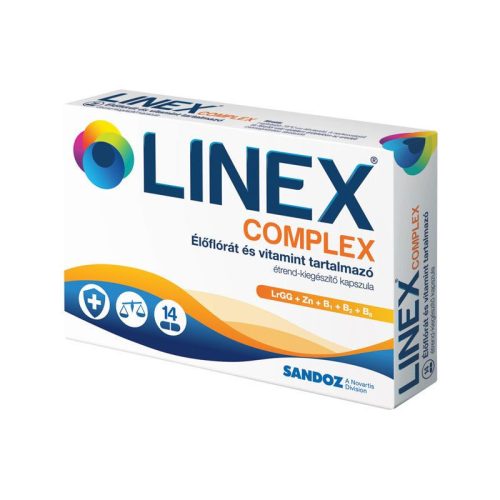 Linex Complex élőflórát tartalmazó étr.kieg.kapsz. 14x