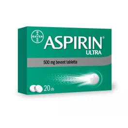 Aspirin Ultra 500 mg bevont tabletta 20x