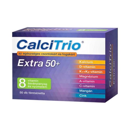 CalciTrio Extra 50+ filmtabletta 50x