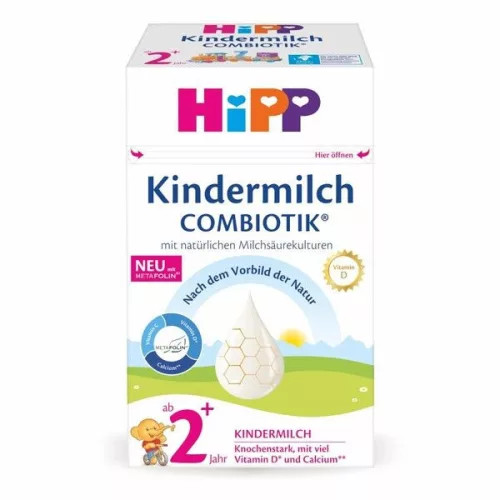 HIPP Combiotik Junior tejalapú ital metafolin 2+ 600g