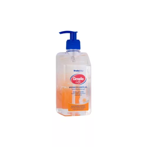 Bradolife kézfertőtlenítő gél Kamilla 500ml