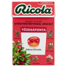 Ricola cukormentes cukorka Cranberry 40g