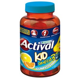 Actival Kid Gumivitamin Omega-3 gumitabletta 50x