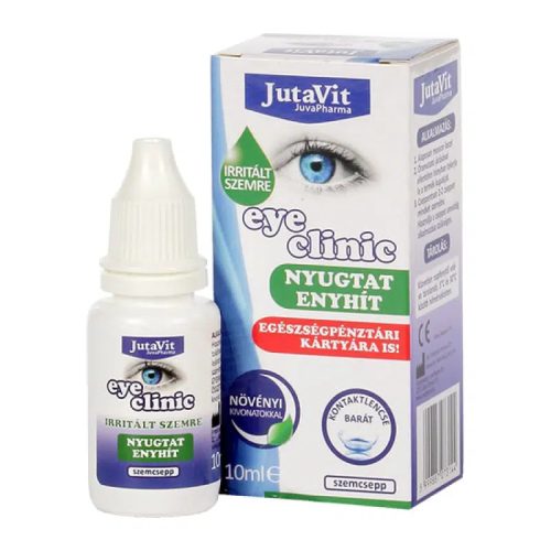 Jutavit Eye Clinic szemcsepp irritált szemre 10ml