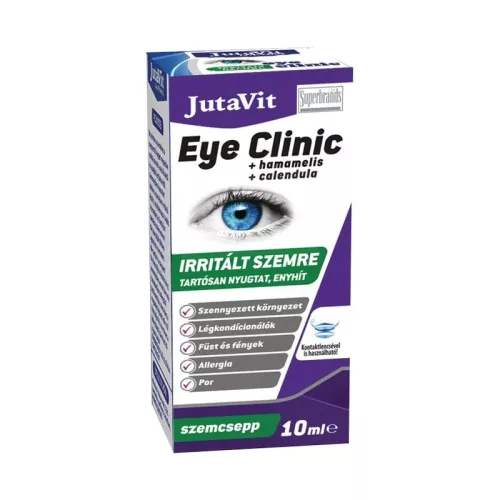 Jutavit Eye Clinic szemcsepp irritált szemre 10ml