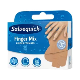 Salvequick sebtapasz Finger mix 18x